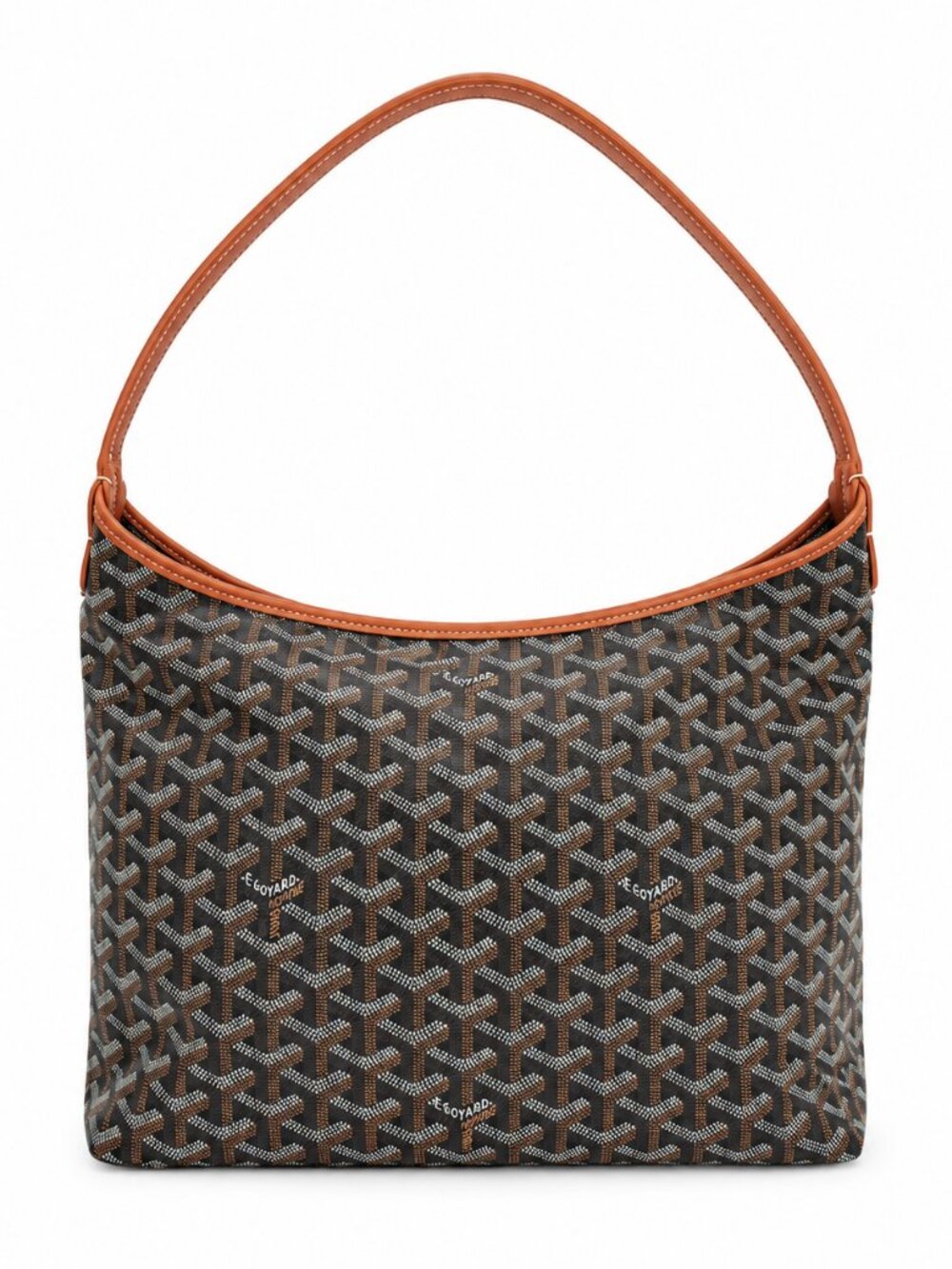 Goyard Black & Brown Hobo Shoulder Bag – Goyardine, Dust Bag (Pre-Owned)